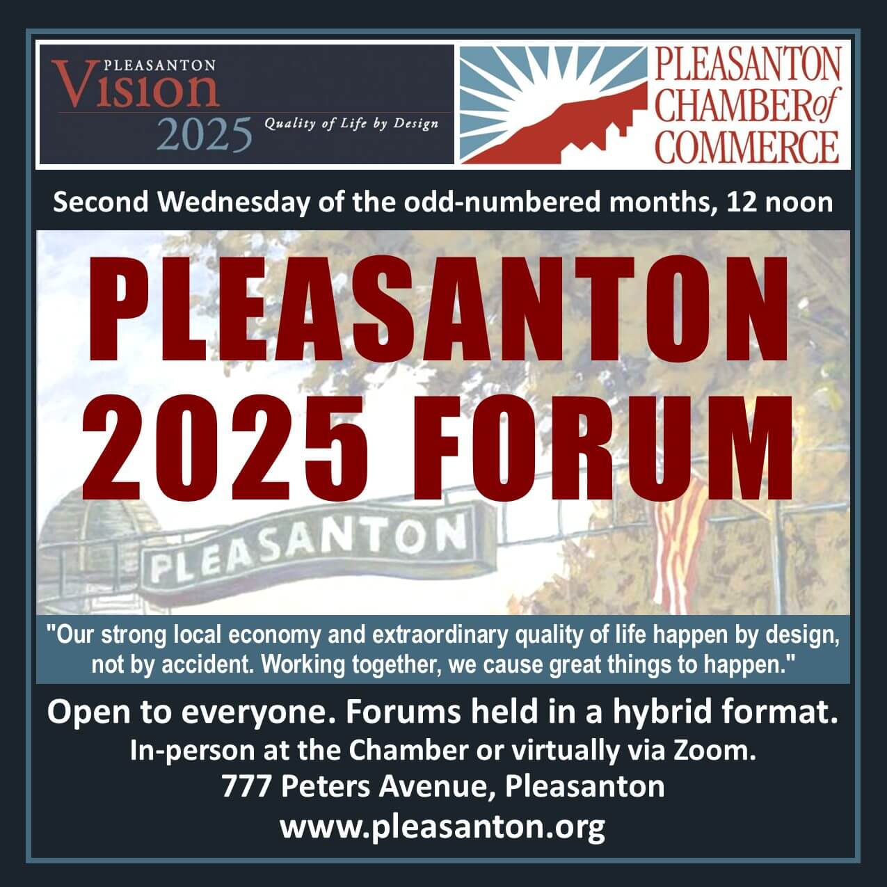 Pleasanton 2025 Forums Pleasanton Chamber of Commerce